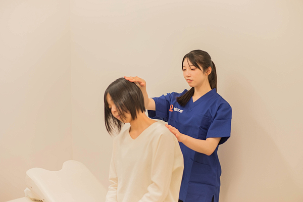施術の様子
