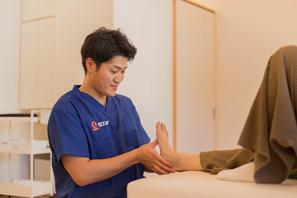 施術の様子